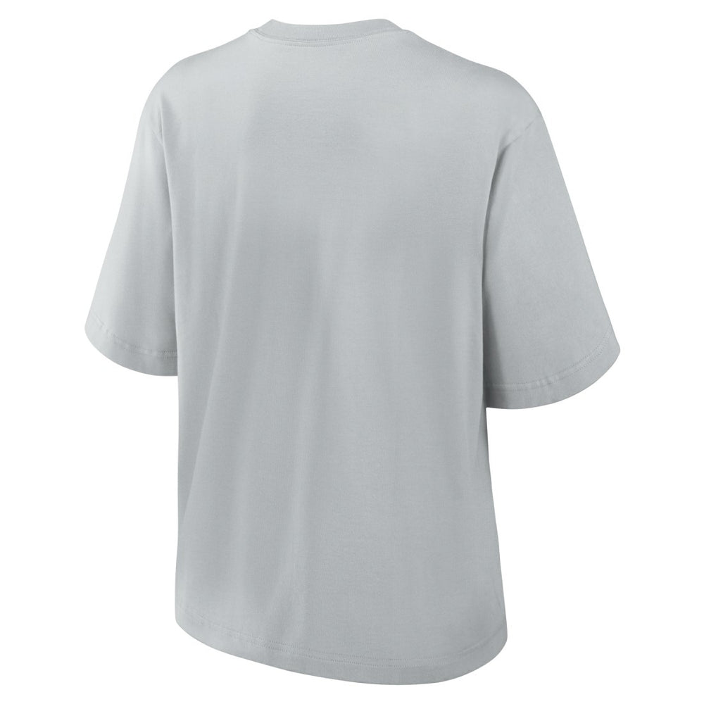 Detroit Lions Women's Glory Arch Boxy T-Shirt - Gray - Nike