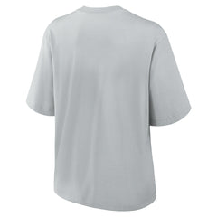 Detroit Lions Women's Glory Arch Boxy T-Shirt - Gray - Nike
