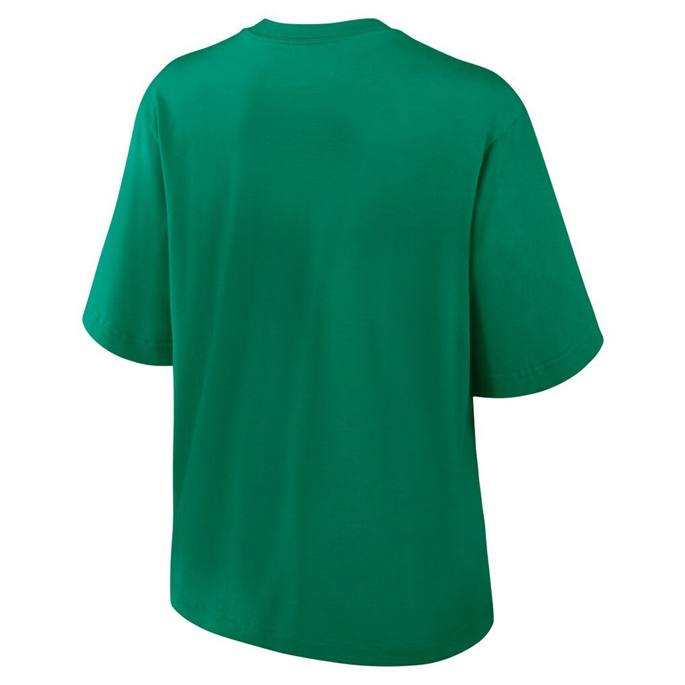 New York Jets Women's Glory Arch Boxy T-Shirt - Green - Nike