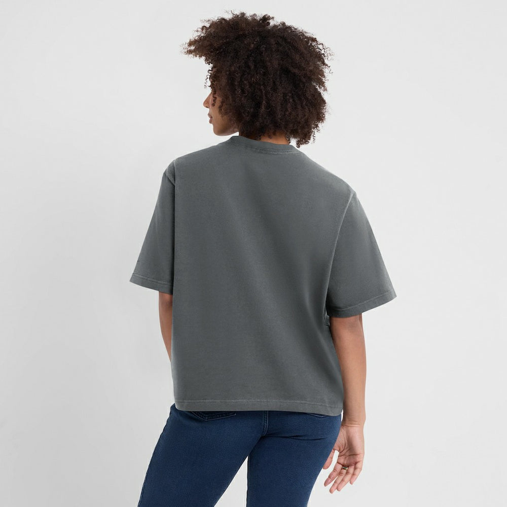 Philadelphia Eagles Women's Glory Arch Boxy T-Shirt - Charcoal - Nike