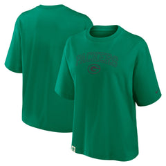 Green Bay Packers Women's Glory Arch Boxy T-Shirt - Green - Nike