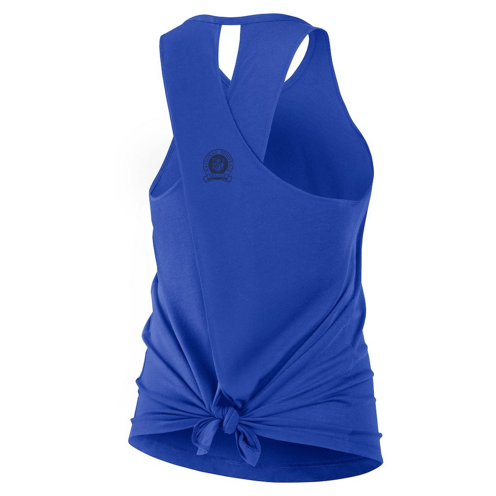 Los Angeles Rams Women's Glory Open-Back Crisscross Dri-FIT Tank Top - Royal - Nike
