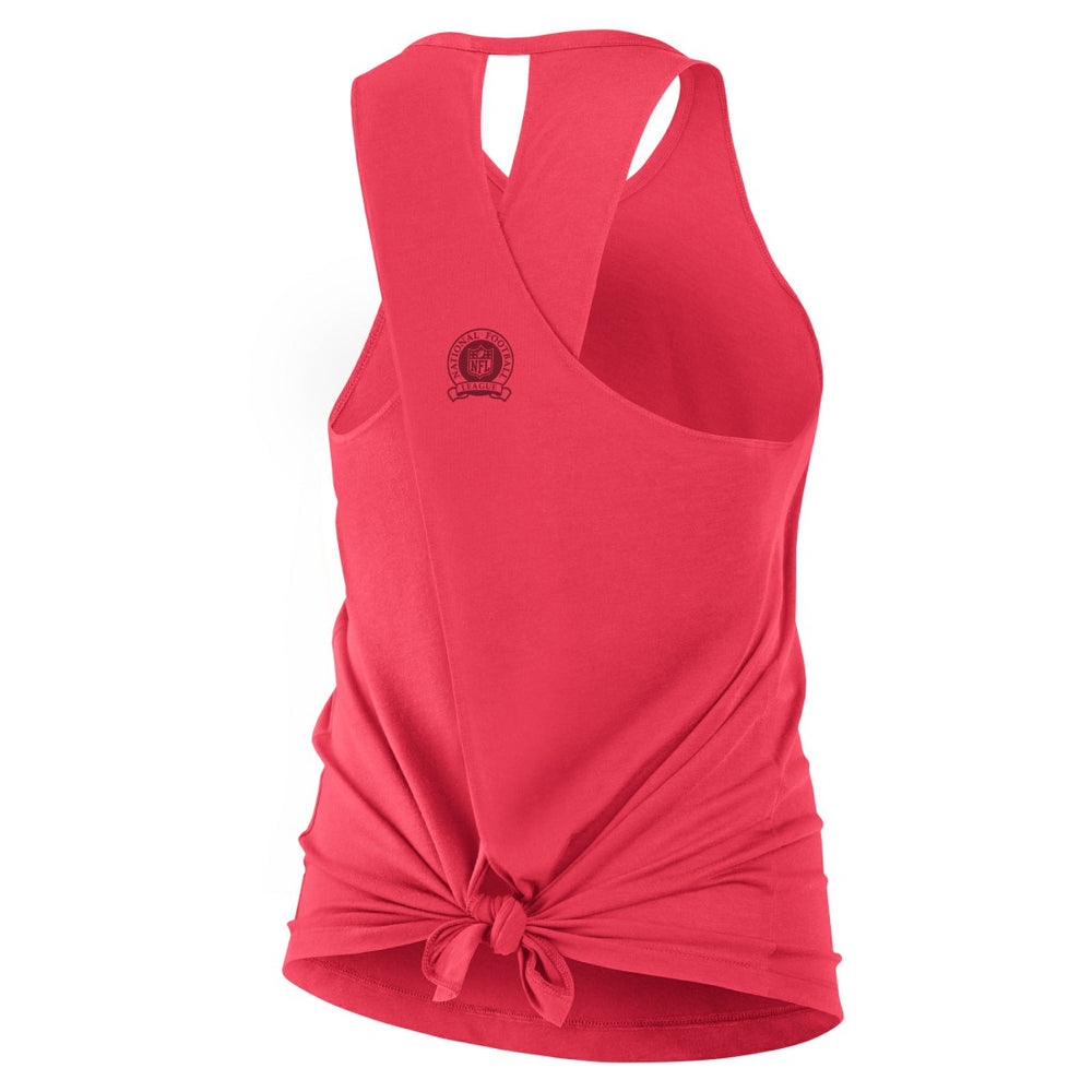 Tampa Bay Buccaneers Women's Glory Open-Back Crisscross Dri-FIT Tank Top - Light Red - Nike