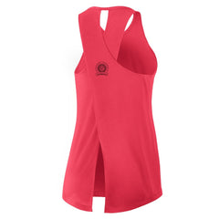 San Francisco 49ers Women's Glory Open-Back Crisscross Dri-FIT Tank Top - Light Red - Nike