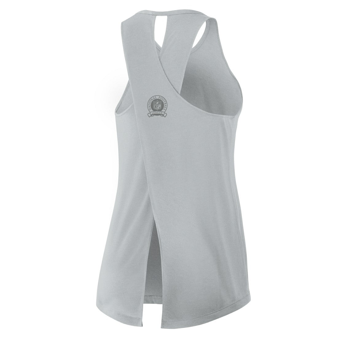 Detroit Lions Women's Glory Open-Back Crisscross Dri-FIT Tank Top - Gray - Nike