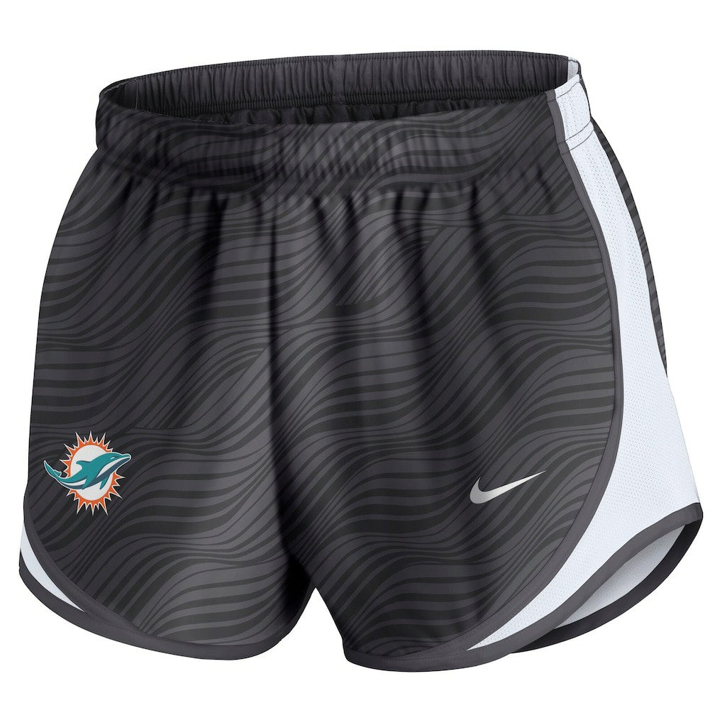 Miami Dolphins Women's Tempo Dri-FIT Shorts - Anthracite - Nike