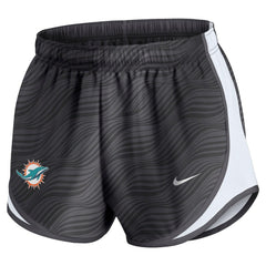 Miami Dolphins Women's Tempo Dri-FIT Shorts - Anthracite - Nike
