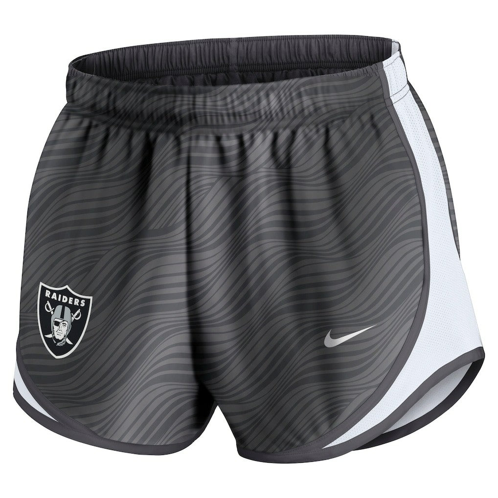 Las Vegas Raiders Women's Tempo Dri-FIT Shorts - Anthracite - Nike