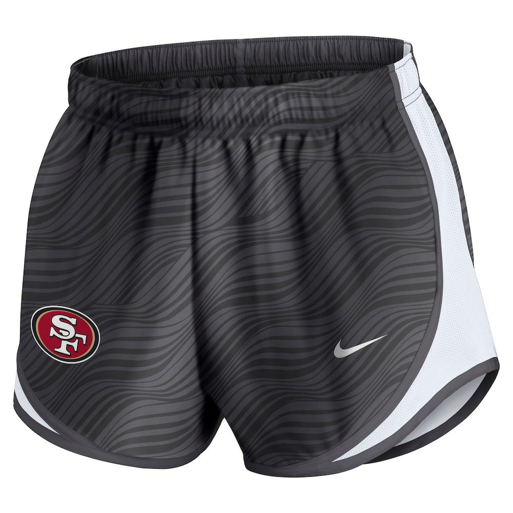 San Francisco 49ers Women's Tempo Dri-FIT Shorts - Anthracite - Nike