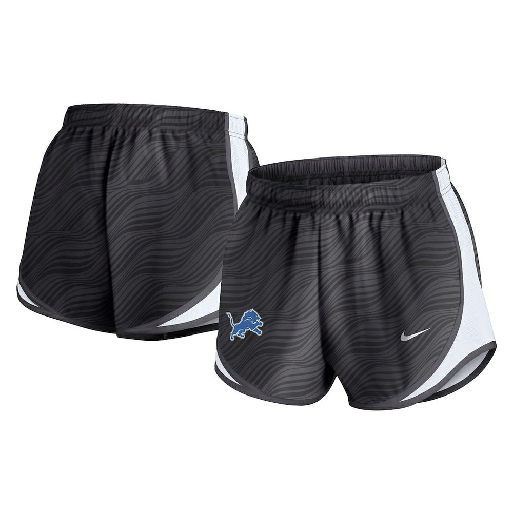 Detroit Lions Women's Tempo Dri-FIT Shorts - Anthracite - Nike