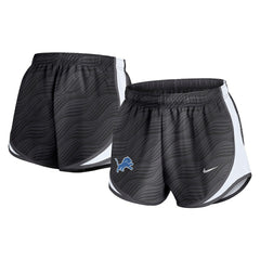 Detroit Lions Women's Tempo Dri-FIT Shorts - Anthracite - Nike