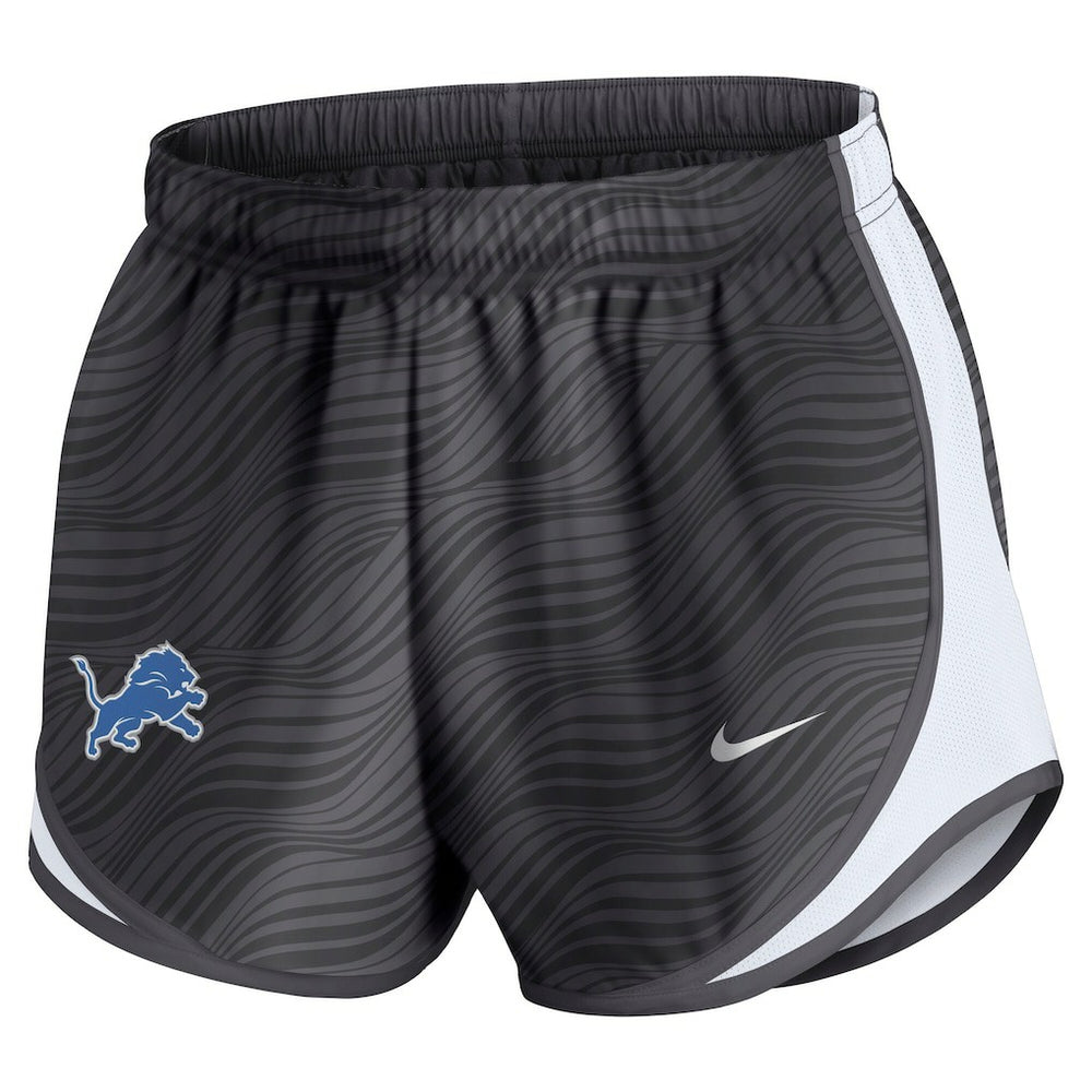 Detroit Lions Women's Tempo Dri-FIT Shorts - Anthracite - Nike