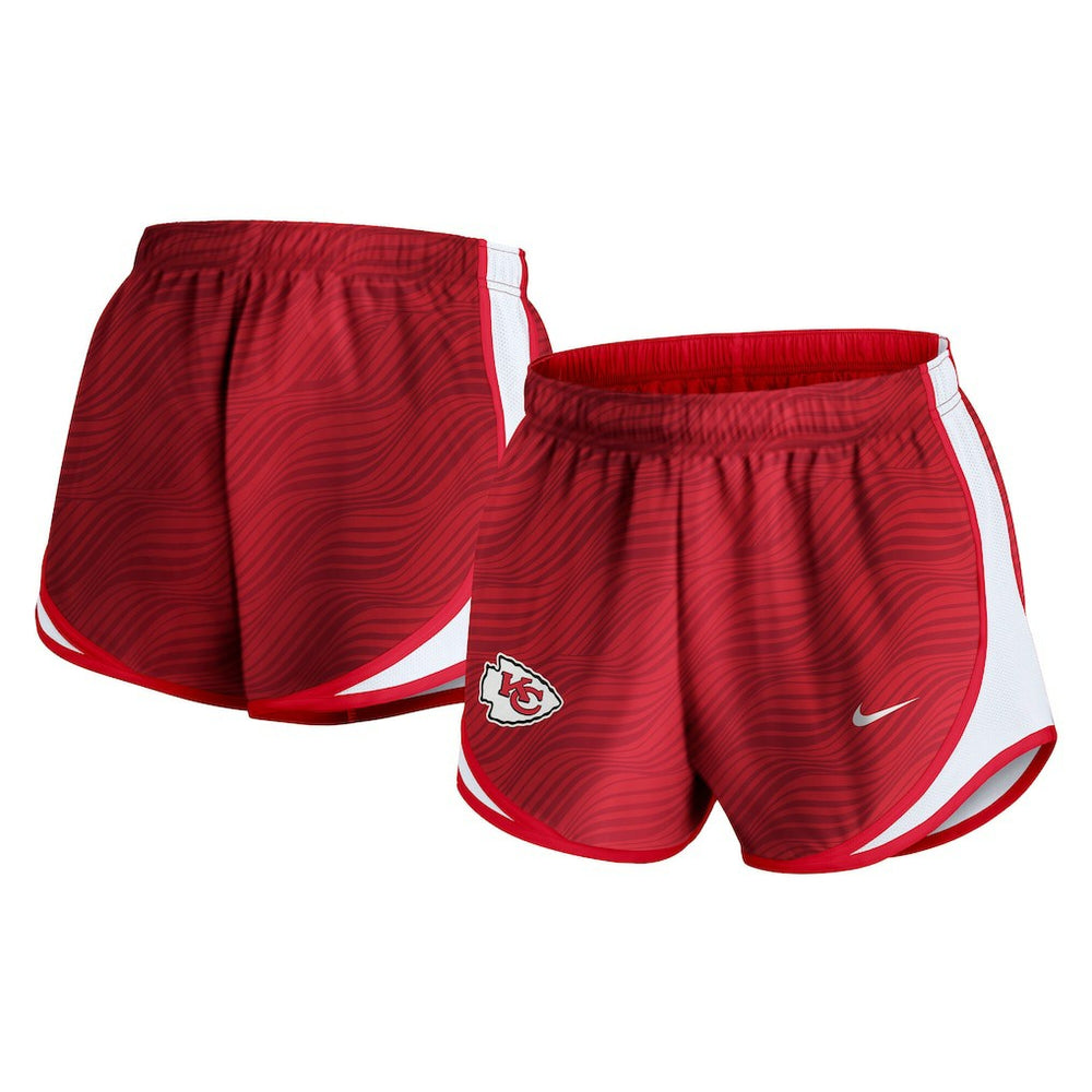 Kansas City Chiefs Women's Tempo Dri-FIT Shorts - Red - Nike