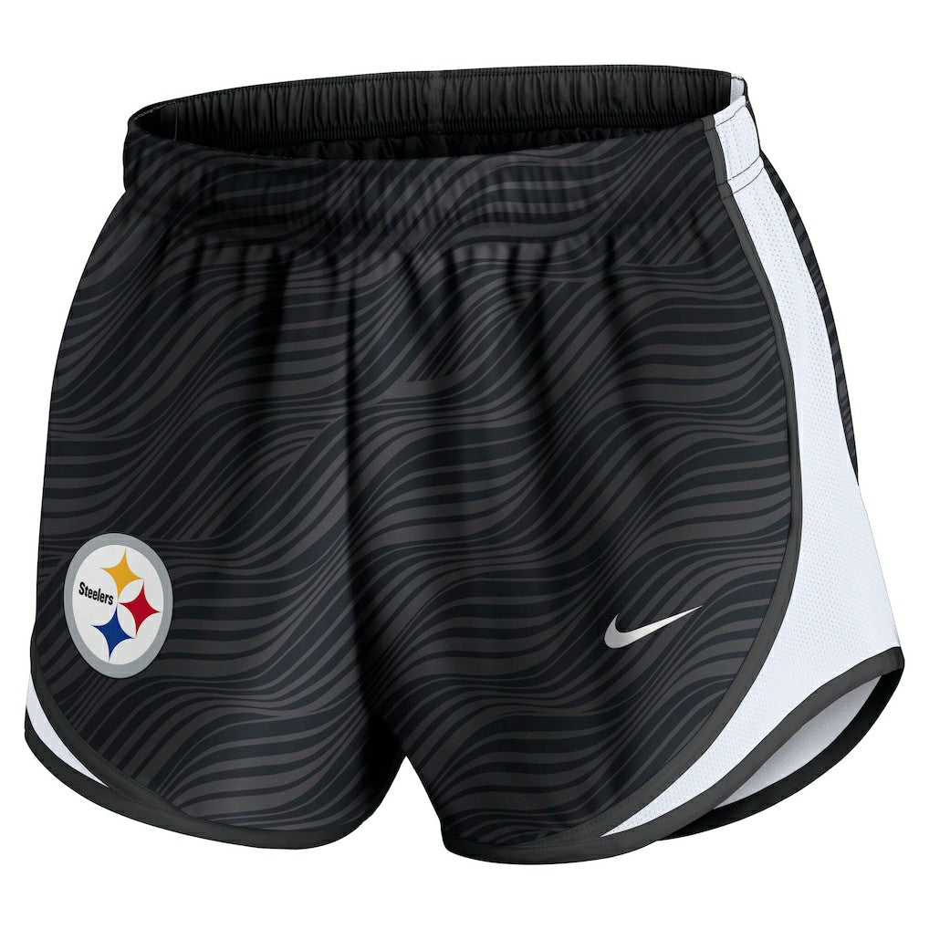 Pittsburgh Steelers Women's Tempo Dri-FIT Shorts - Anthracite - Nike