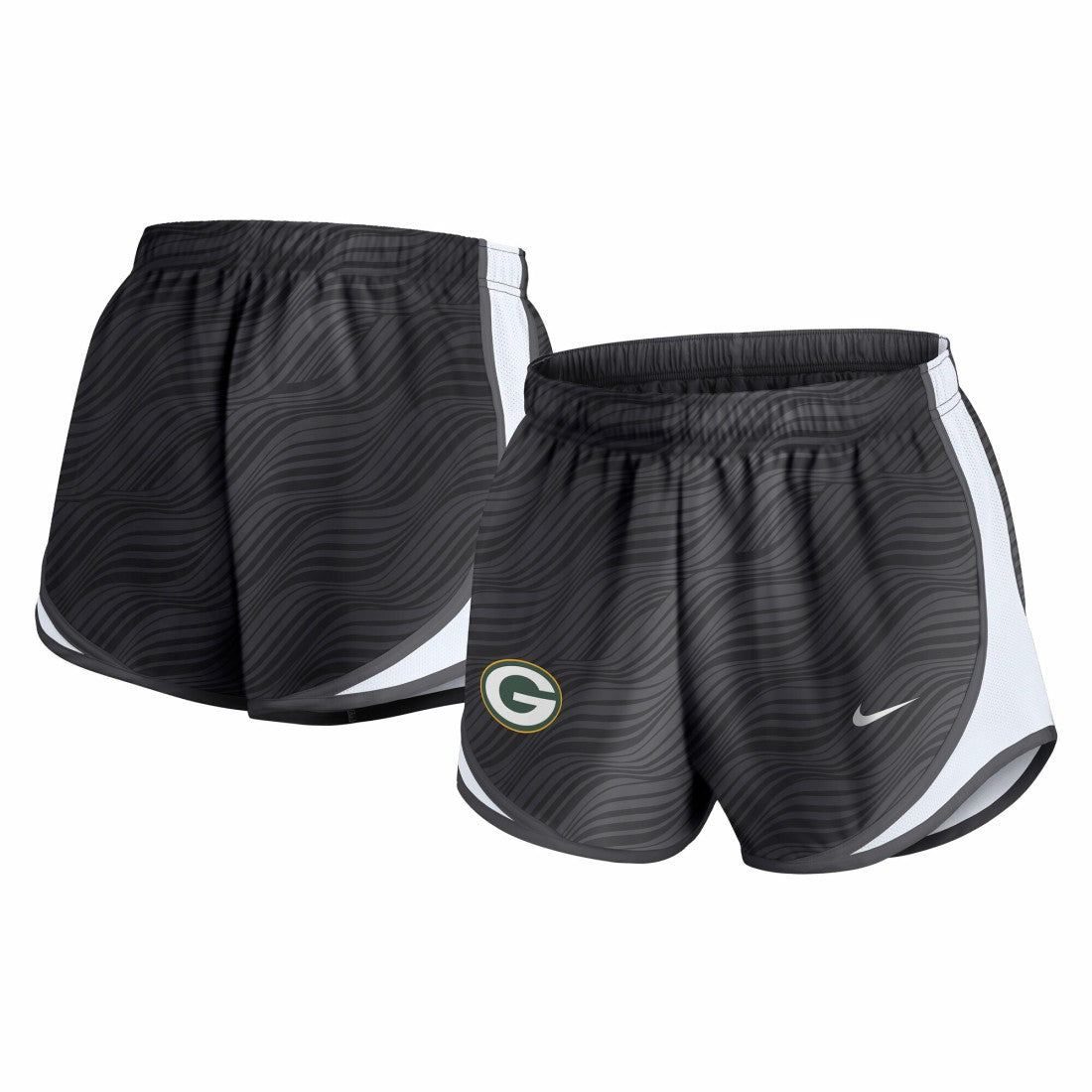 Green Bay Packers Women's Tempo Dri-FIT Shorts - Anthracite - Nike