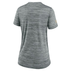 New Orleans Saints Women's Sideline Velocity Dri-FIT T-Shirt - Gray - Nike