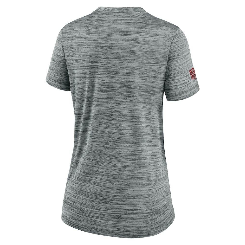 San Francisco 49ers Women's Sideline Velocity Dri-FIT T-Shirt - Gray - Nike