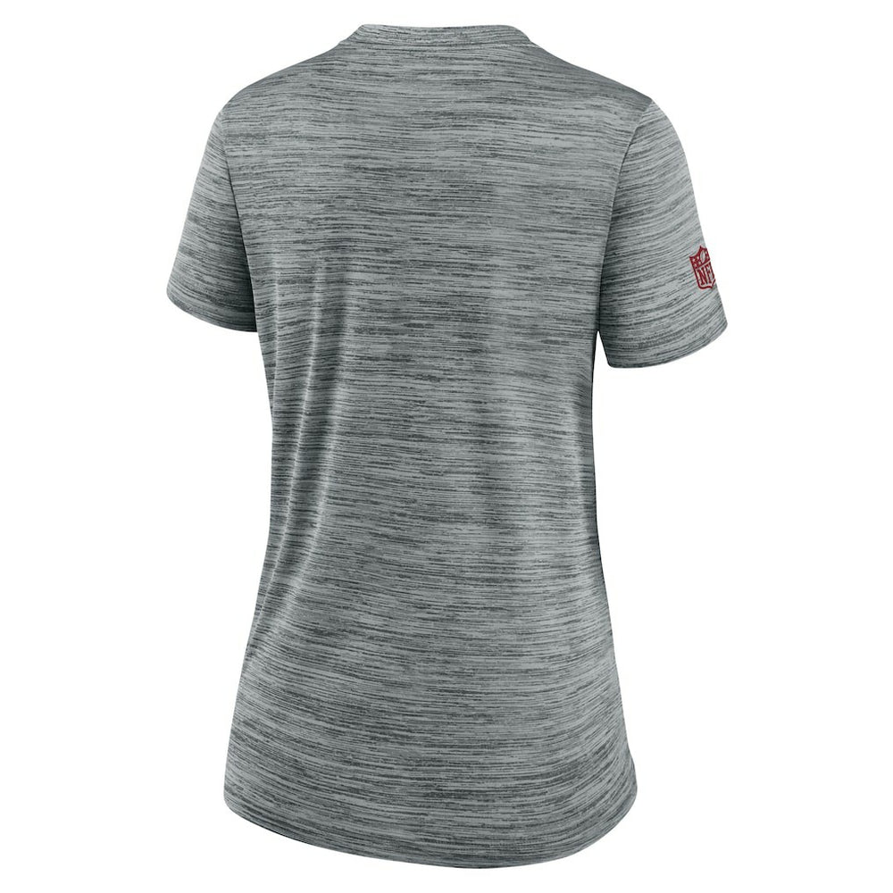 San Francisco 49ers Women's Sideline Velocity Dri-FIT T-Shirt - Gray - Nike