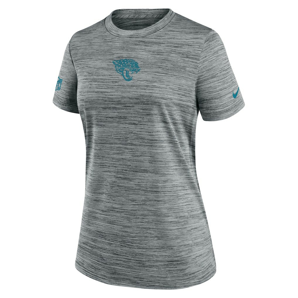 Jacksonville Jaguars Women's Sideline Velocity Dri-FIT T-Shirt - Gray - Nike