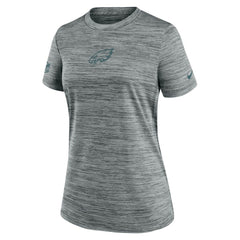 Philadelphia Eagles Women's Sideline Velocity Dri-FIT T-Shirt - Gray - Nike