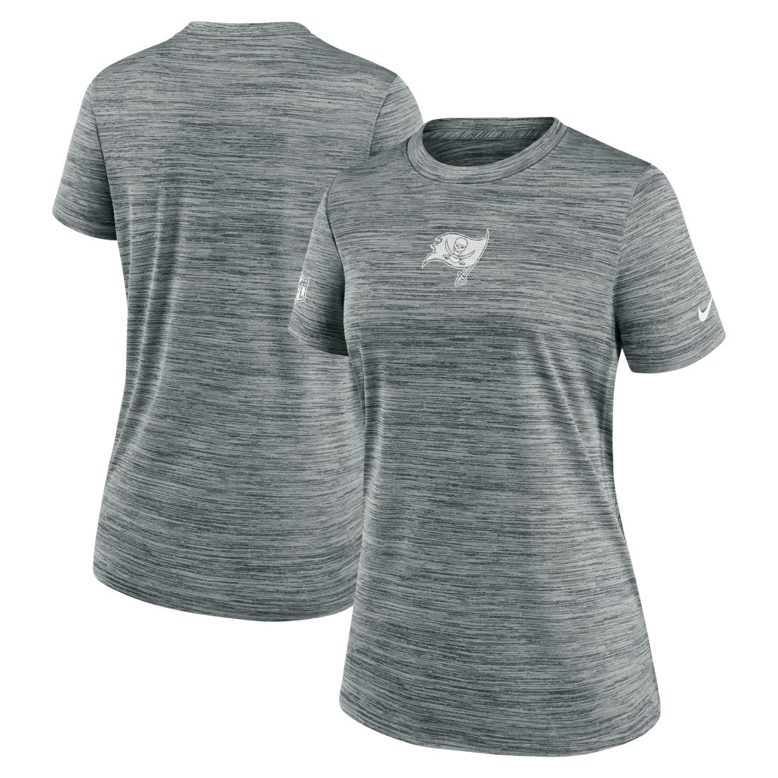 Tampa Bay Buccaneers Women's Sideline Velocity Dri-FIT T-Shirt - Gray - Nike
