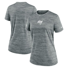 Tampa Bay Buccaneers Women's Sideline Velocity Dri-FIT T-Shirt - Gray - Nike