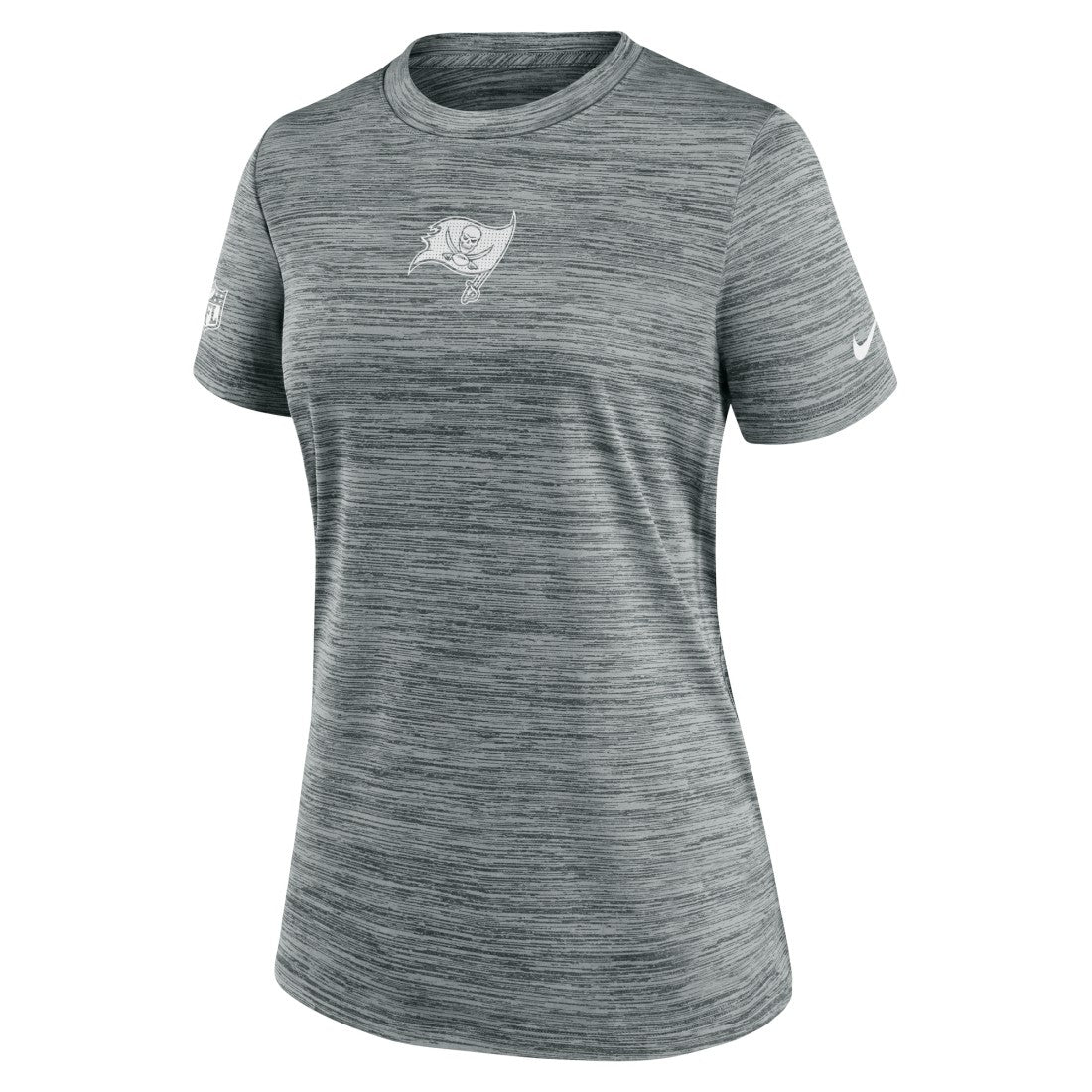 Tampa Bay Buccaneers Women's Sideline Velocity Dri-FIT T-Shirt - Gray - Nike