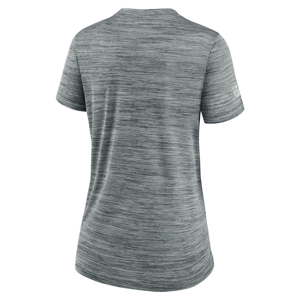 Tampa Bay Buccaneers Women's Sideline Velocity Dri-FIT T-Shirt - Gray - Nike