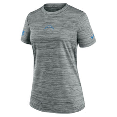 Los Angeles Chargers Women's Sideline Velocity Dri-FIT T-Shirt - Gray - Nike