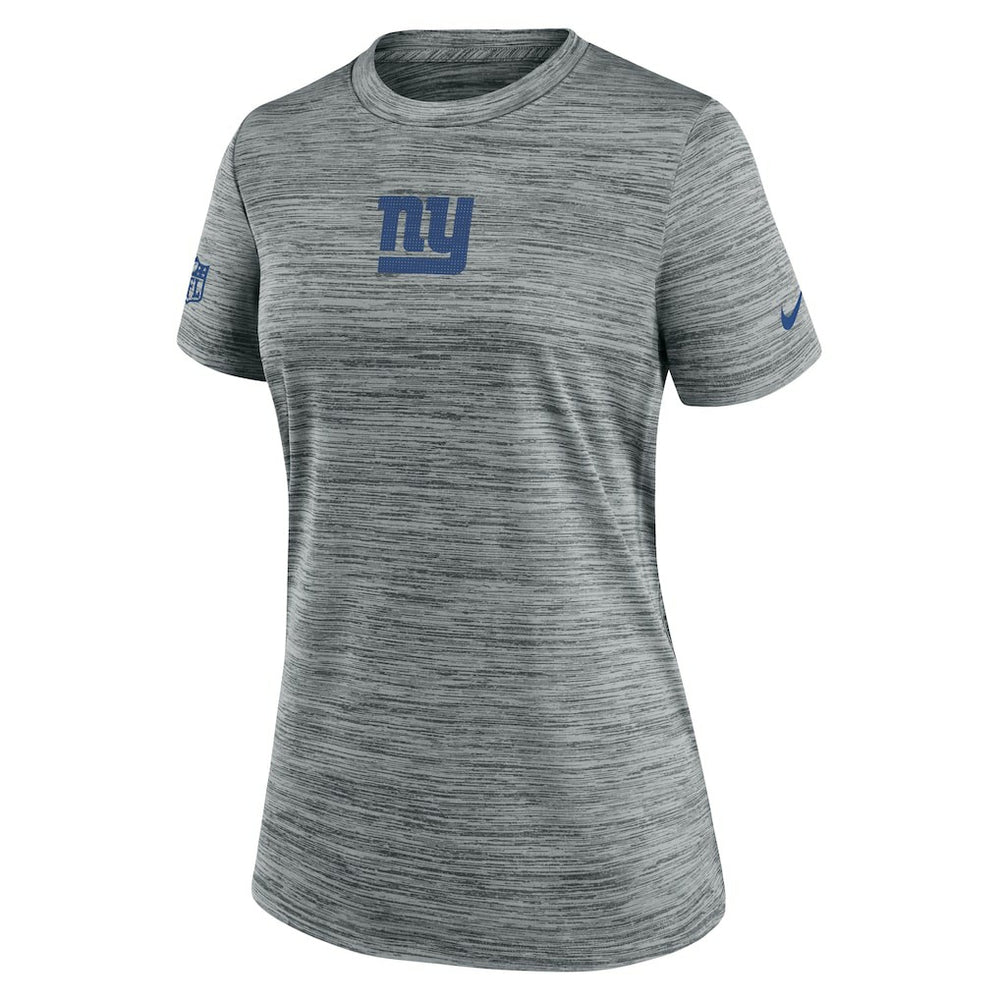New York Giants Women's Sideline Velocity Dri-FIT T-Shirt - Gray - Nike