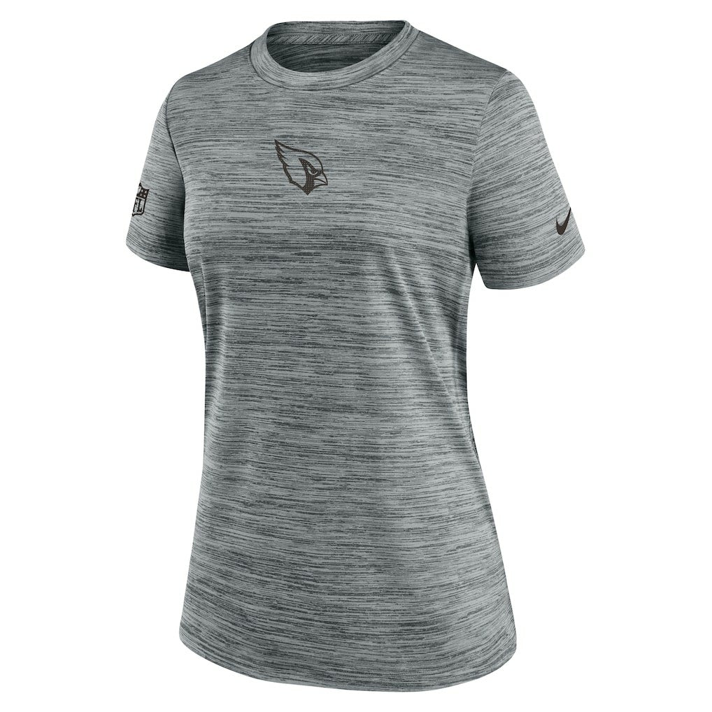 Arizona Cardinals Women's Sideline Velocity Dri-FIT T-Shirt - Gray - Nike