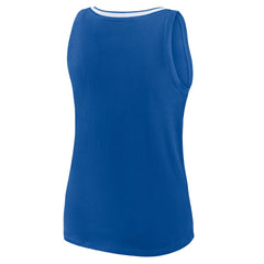 New York Giants Logo Athletic Women's Stellar Win V-Neck Tank Top - Royal - NFL