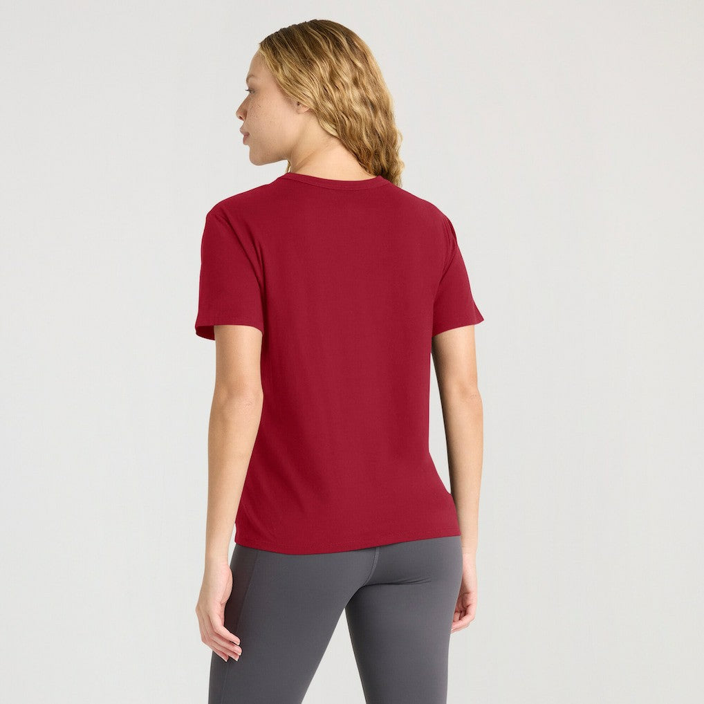 San Francisco 49ers Women's Line Em Up T-Shirt - Scarlet - Fanatics