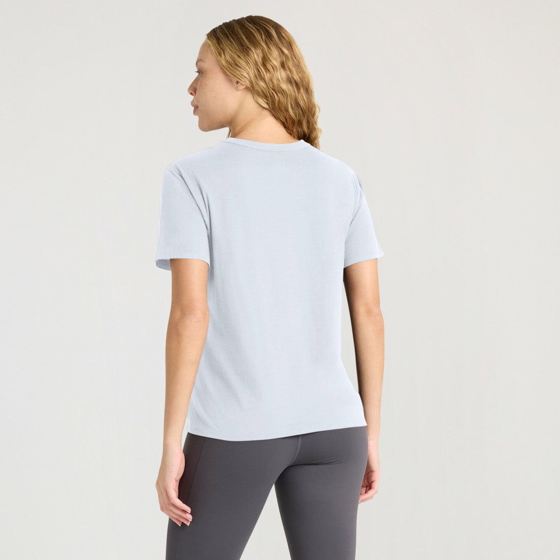 Detroit Lions Women's Line Em Up T-Shirt - Ash - Fanatics