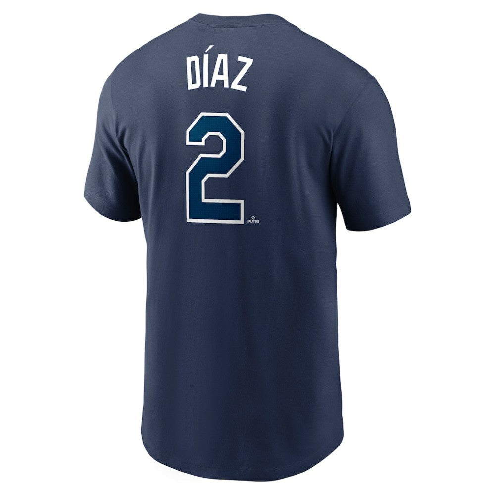 Yandy Diaz Tampa Bay Rays Nike Fuse Name & Number T-Shirt Outlet