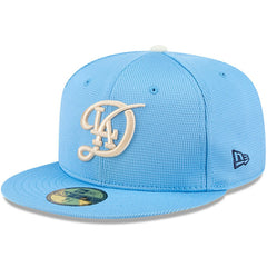 Los Angeles Dodgers New Era City Connect Batting Practice 59FIFTY Fitted Hat Sale