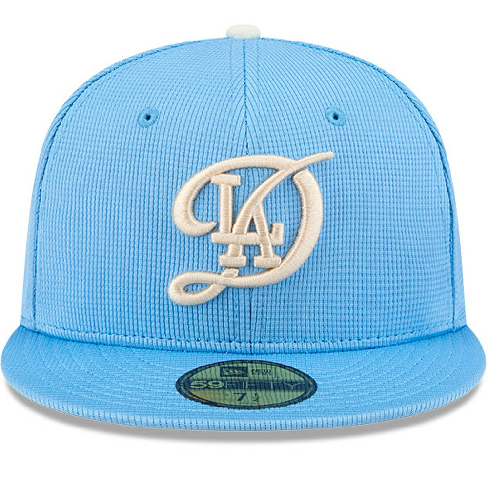 Los Angeles Dodgers New Era City Connect Batting Practice 59FIFTY Fitted Hat Sale