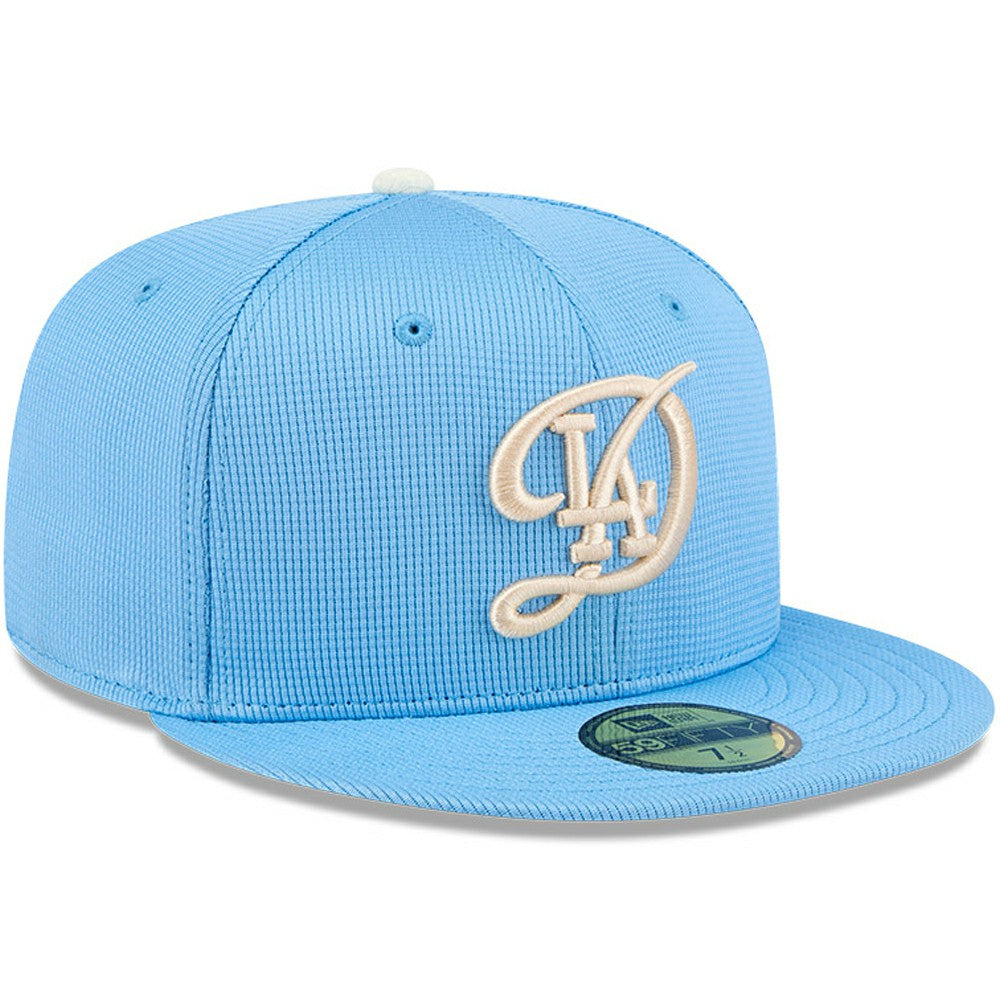 Los Angeles Dodgers New Era City Connect Batting Practice 59FIFTY Fitted Hat Sale