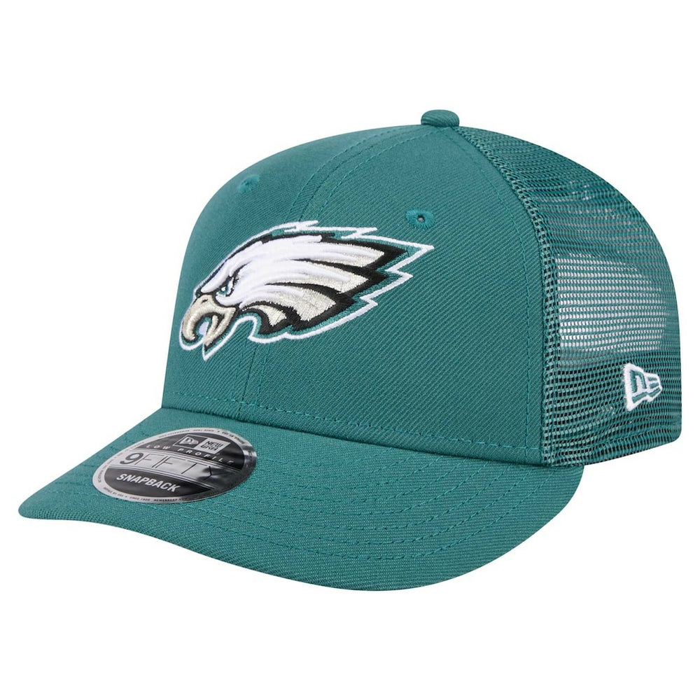 Philadelphia Eagles New Era Low Profile 9FIFTY Snapback Hat - Midnight Green - NFL