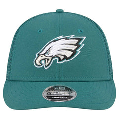 Philadelphia Eagles New Era Low Profile 9FIFTY Snapback Hat - Midnight Green - NFL