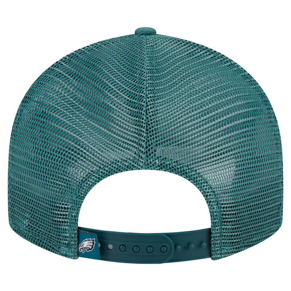 Philadelphia Eagles New Era Low Profile 9FIFTY Snapback Hat - Midnight Green - NFL
