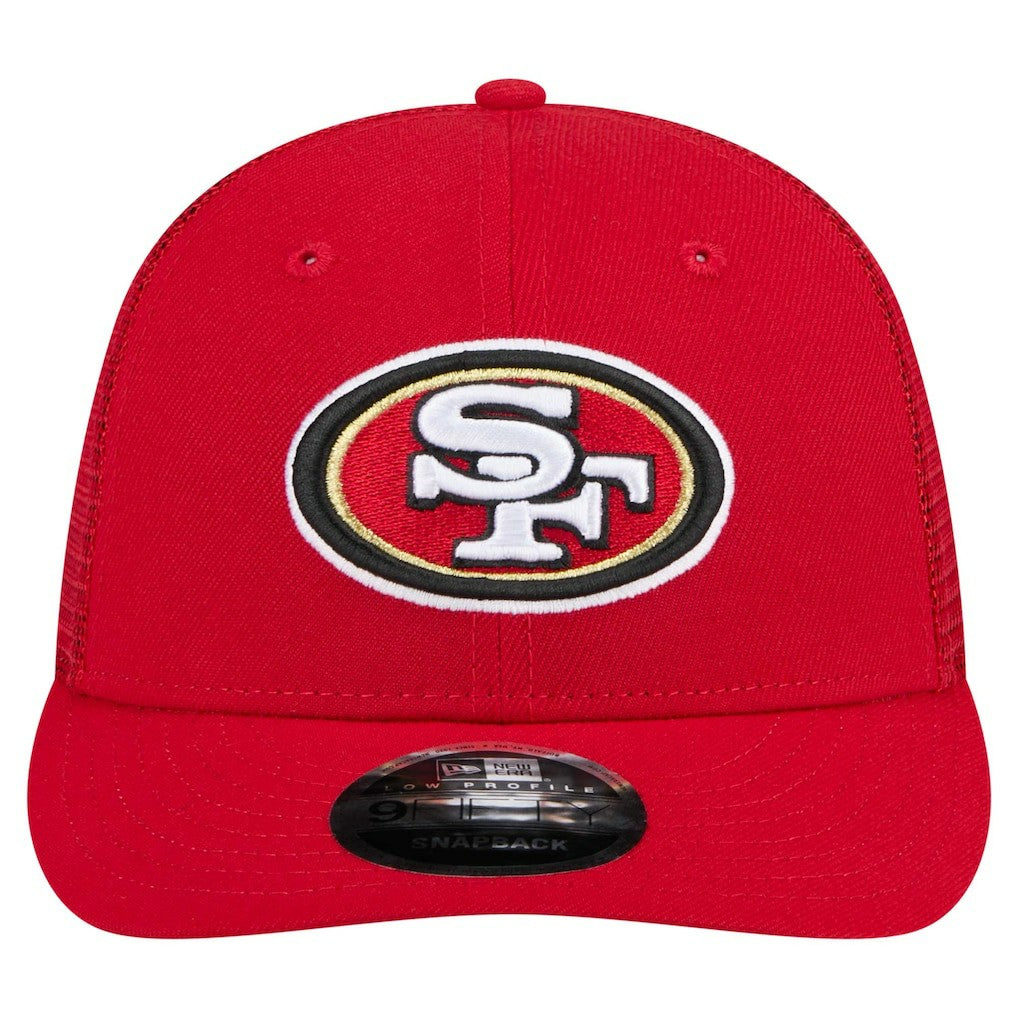 San Francisco 49ers New Era Low Profile 9FIFTY Snapback Hat - Scarlet - NFL
