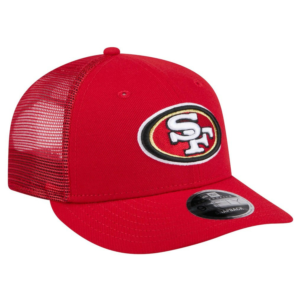 San Francisco 49ers New Era Low Profile 9FIFTY Snapback Hat - Scarlet - NFL