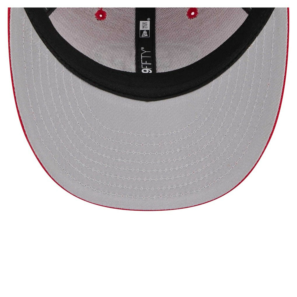 San Francisco 49ers New Era Low Profile 9FIFTY Snapback Hat - Scarlet - NFL