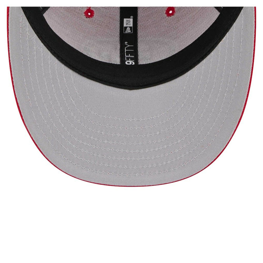 San Francisco 49ers New Era Low Profile 9FIFTY Snapback Hat - Scarlet - NFL