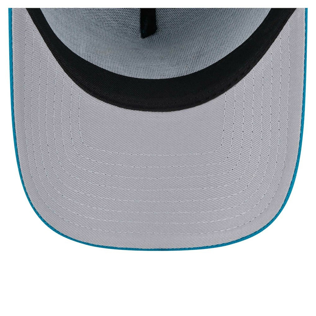 Jacksonville Jaguars New Era A-Frame 9FORTY Adjustable Hat - Teal - NFL