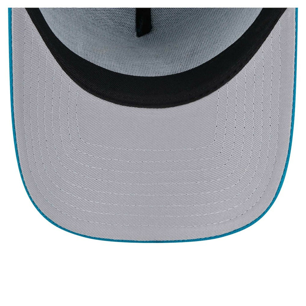 Jacksonville Jaguars New Era A-Frame 9FORTY Adjustable Hat - Teal - NFL