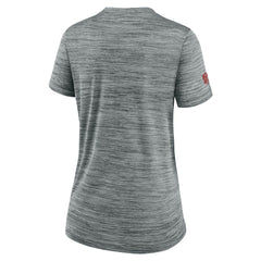 Kansas City Chiefs Women's Sideline Velocity Dri-FIT T-Shirt - Gray - Nike