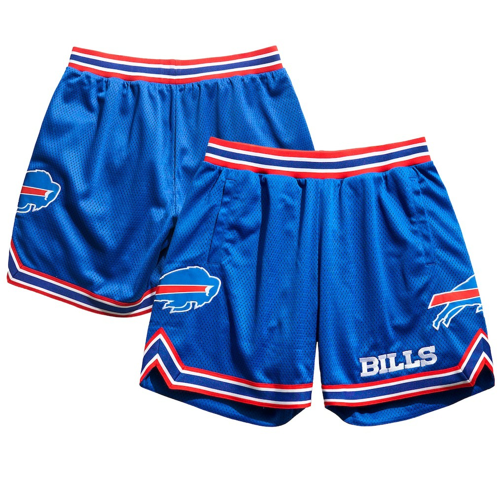 Buffalo Bills Chalk Line Court Shorts - Royal/Red - NFL