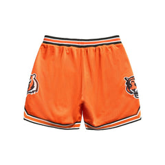 Cincinnati Bengals Chalk Line Court Shorts - Orange/Black - NFL